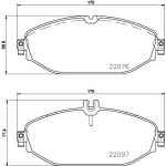 MGA-56333-ON FREN BALATASI (MERCEDES BENZ:W205-W213) (008 420 28 20)