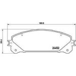 MGA-55726-ON FREN BALATASI (TOYOTA:RAV 4 IV 2012>) (04465-48150)