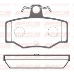 MGA-55407 ARKA FREN BALATA (NISSAN:PRIMERA P11 96>02 1.6/ALMERA 02>) (44060-3F025)